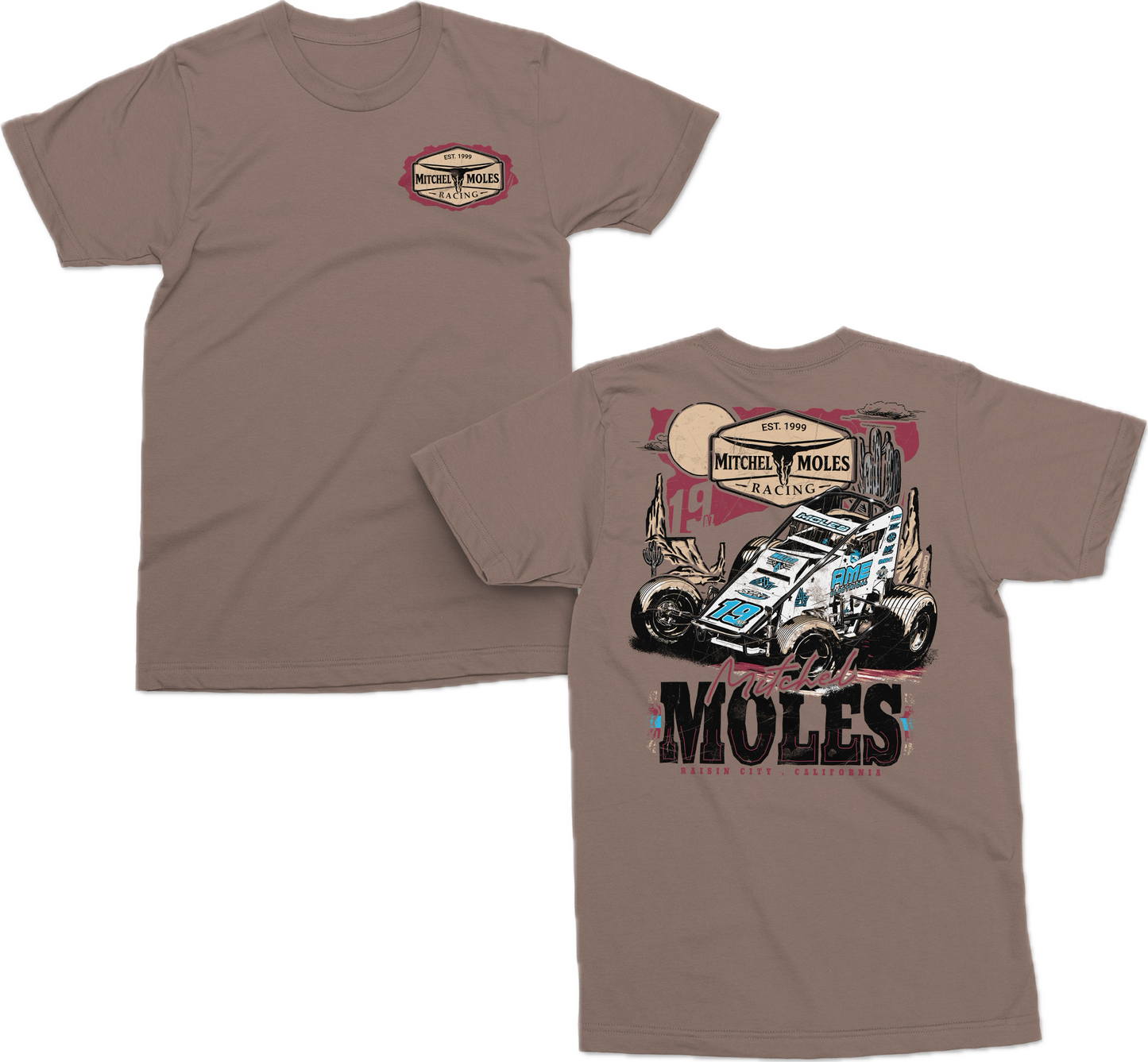 Out West T Shirt - Brown