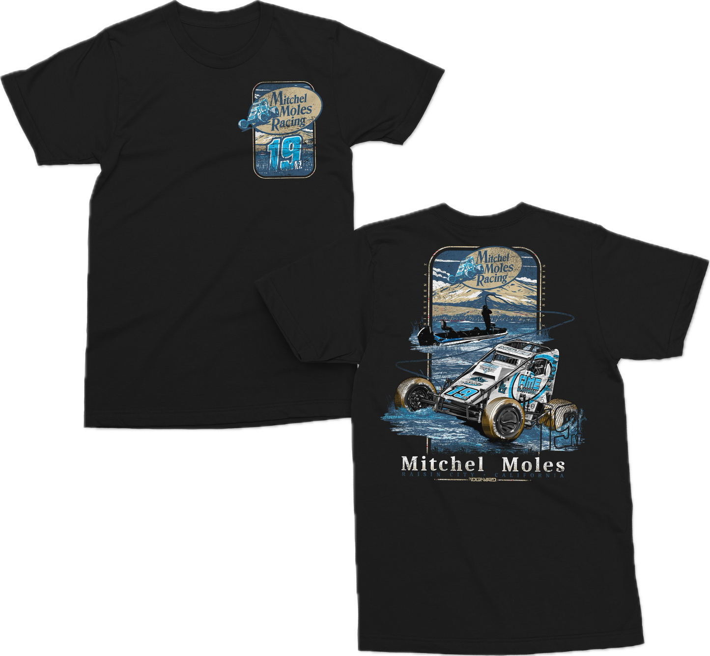 19AZ Hookin' It T Shirt - Black