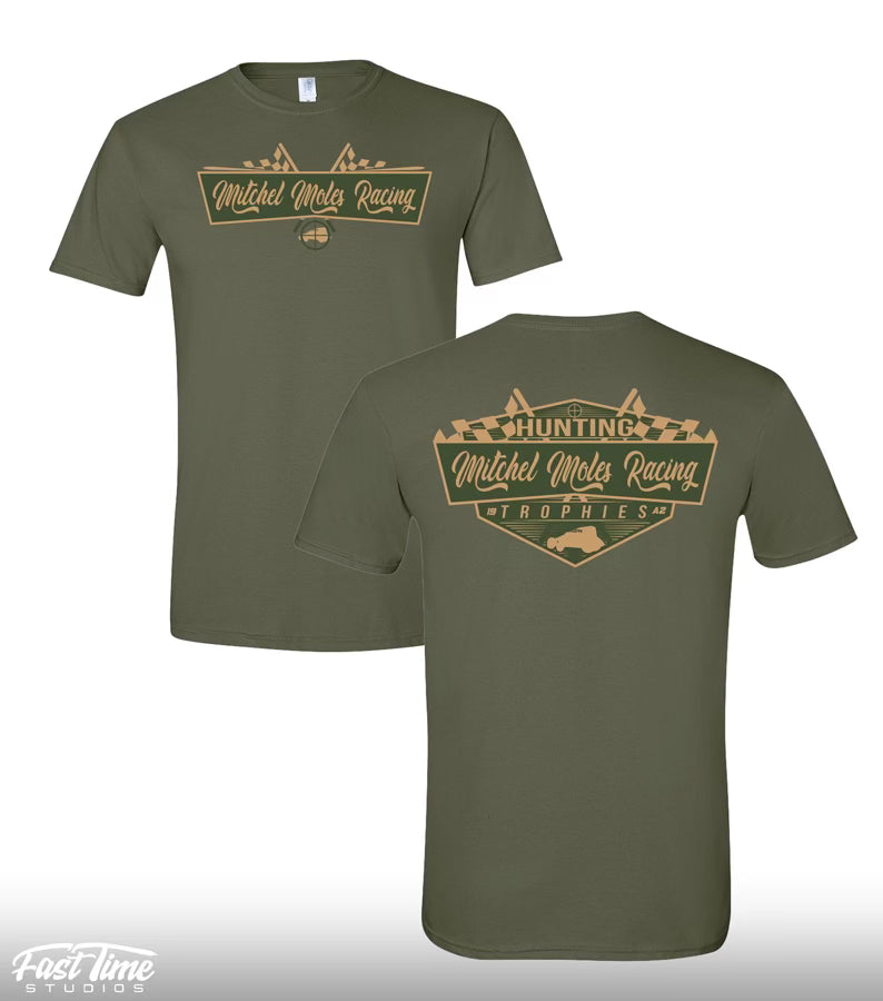 Hunting Trophies T Shirt - Military Green